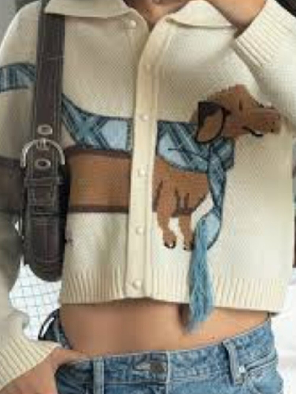 Anthropologie House Of Sunny London Walk In Park Tripper Cardigan - Picture 6 of 11